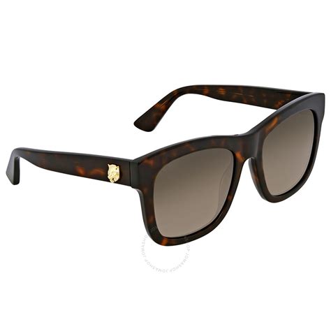 gucci grey gradient sunglasses|gucci havana square sunglasses.